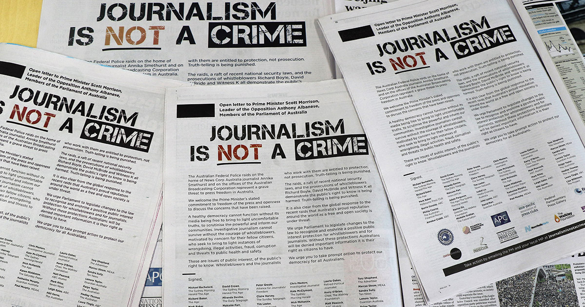 Meaa Journalists Call For Legislation To Protect Press Freedom And The